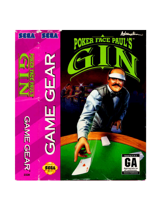 Poker Face Paul's Gin (cib)