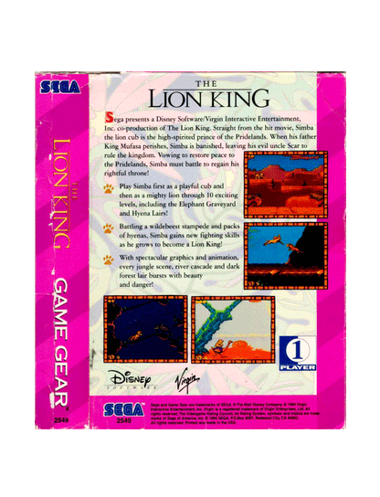 The Lion King (cib)
