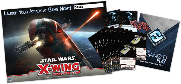 Star Wars X-Wing 2013 S3 Game Night Kit (New in Box)