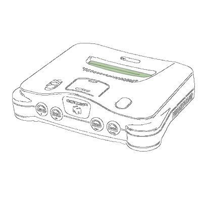 Cartridge Slot Flaps with Springs for N64 [OEM]