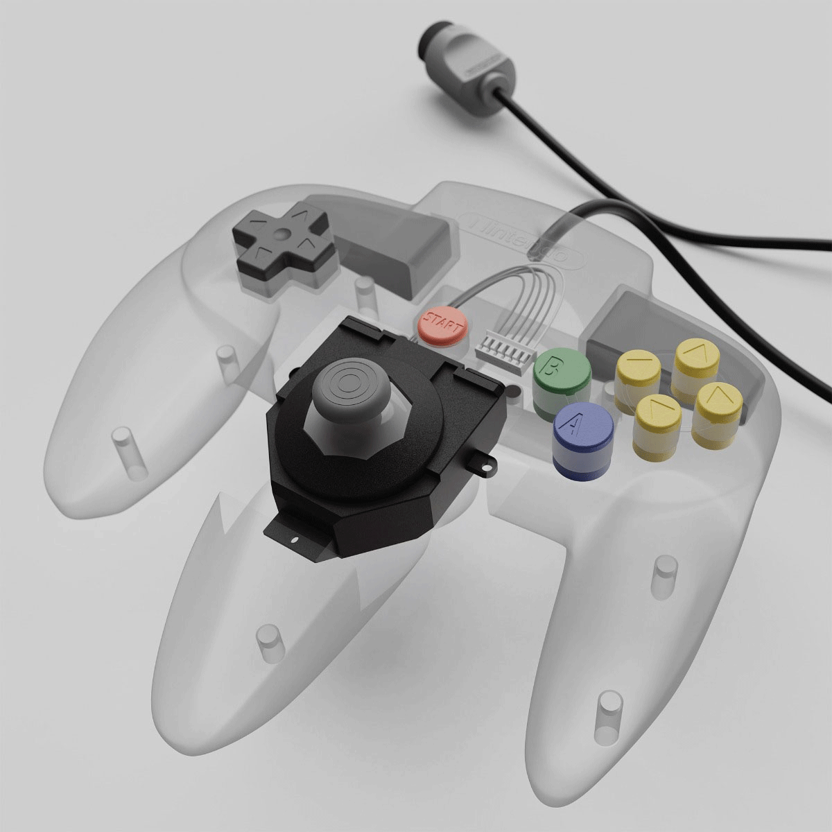 Hall Effect Joystick Module (GameCube Style) Replacement for N64