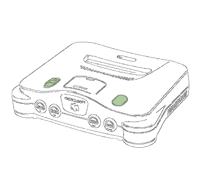 Power & Reset Button Set for N64 [OEM]