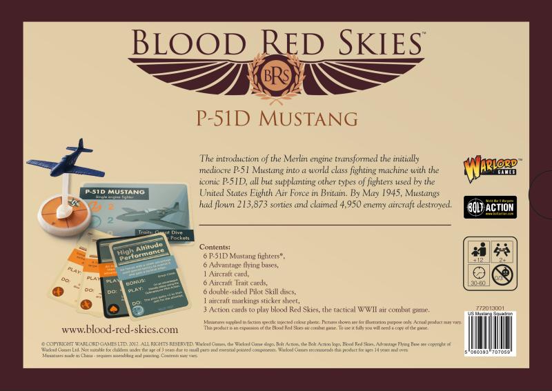Blood Red Skies P51-D Mustang Squadron