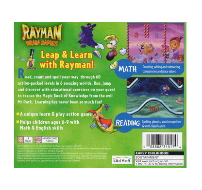 Rayman: Brain Games (cib)