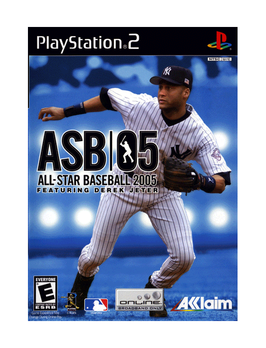 ASB 05 All-Star Baseball 2005 featuring Derek Jeter (cib)