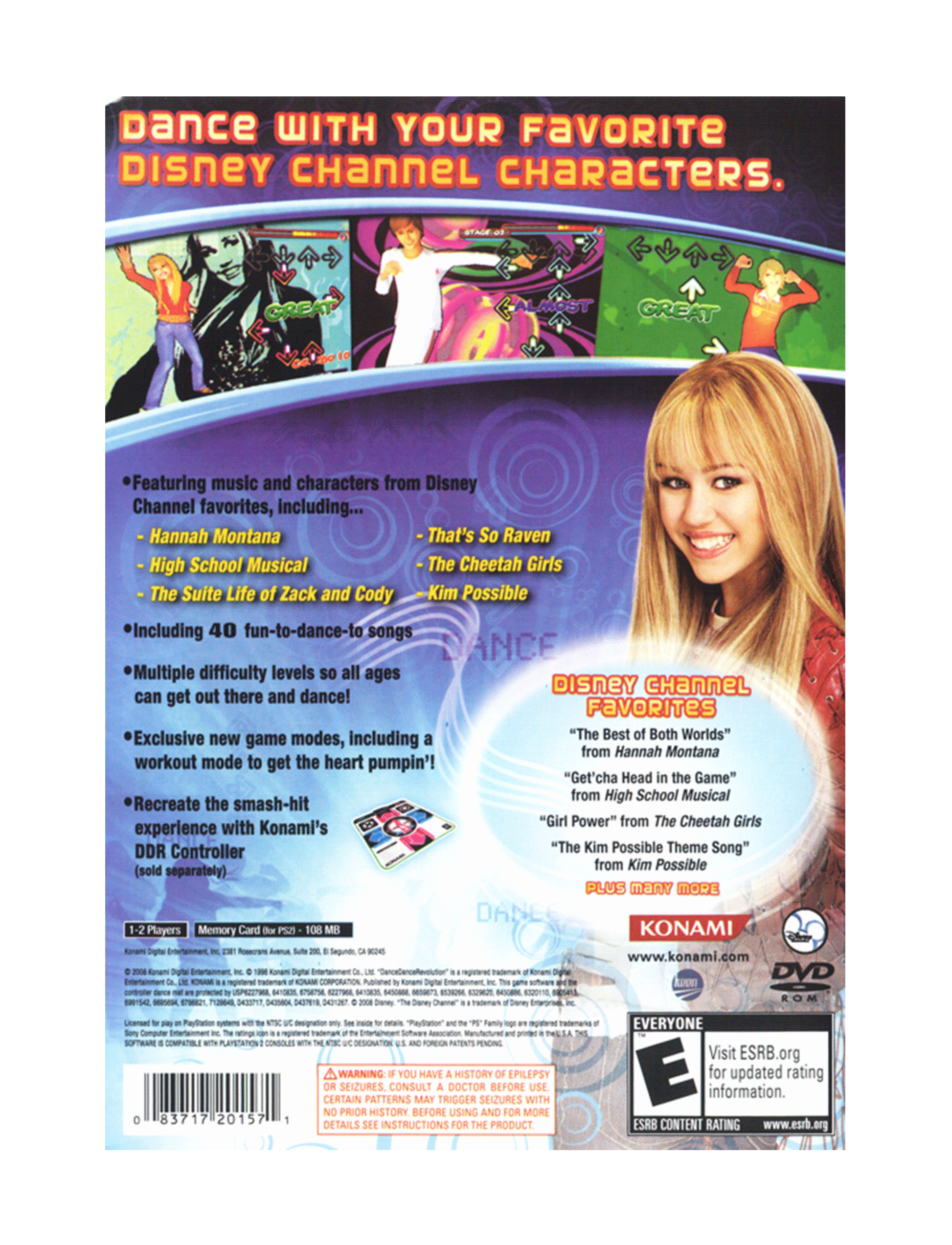 Dance Dance Revolution Disney Channel Edition (cib) – Tyton Games Dance Dance Revolution Disney Channel Edition (cib) – Tyton Games