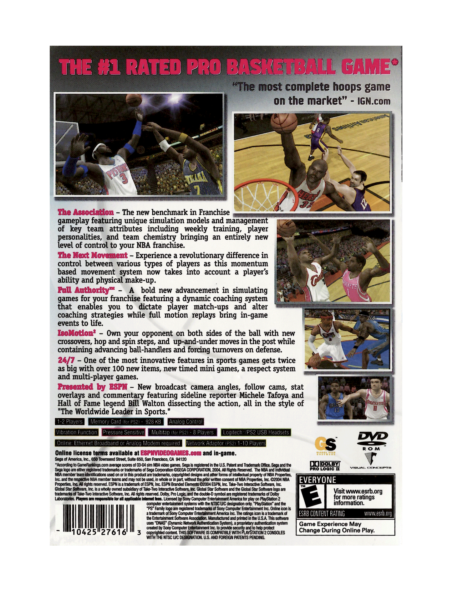 ESPN NBA 2K5 (cib)