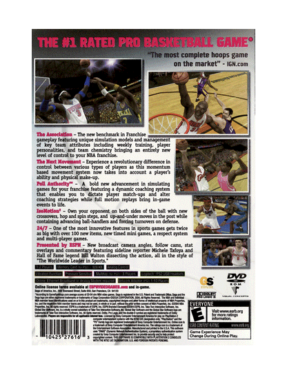 ESPN NBA 2K5 (cib)