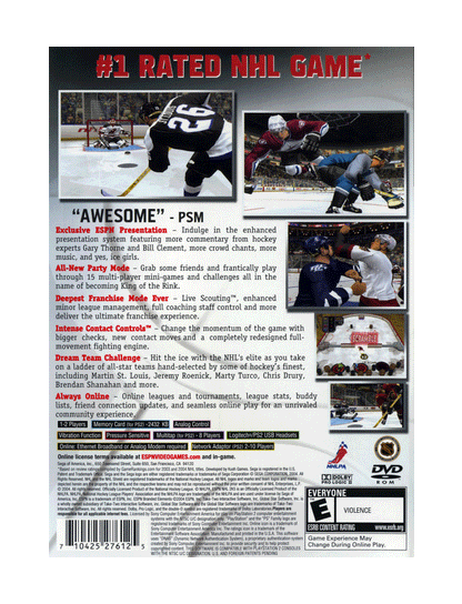 ESPN NHL 2K5 (cib)
