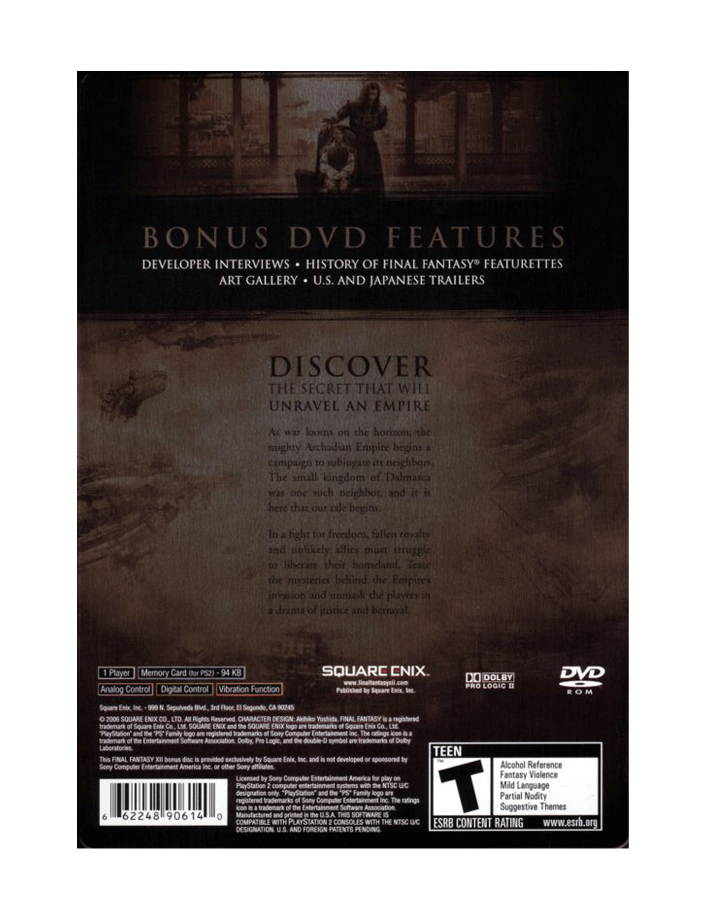 Final Fantasy XII Collector's Edition (cib)