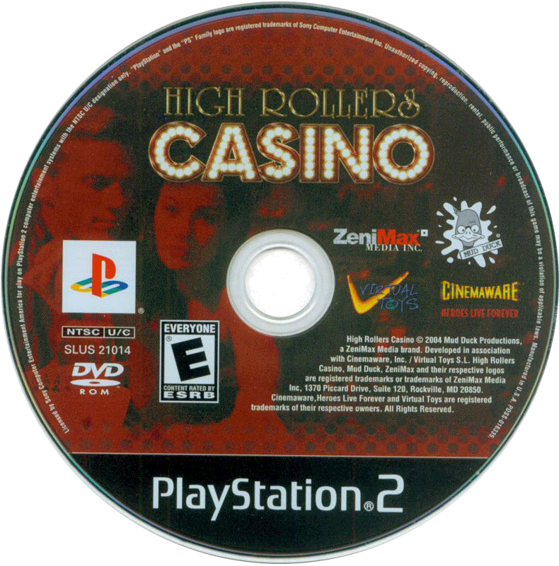 High Rollers Casino (disc)