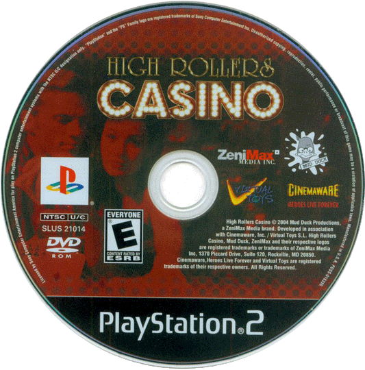 High Rollers Casino (disc)