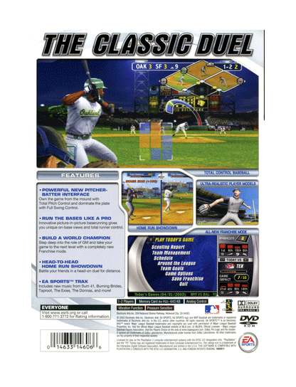 EA Sports MVP Baseball 2003 (cib)