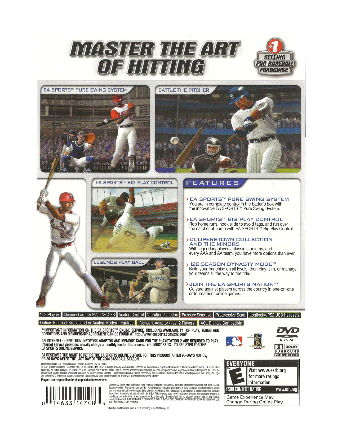 EA Sports MVP Baseball 2004 (cib)