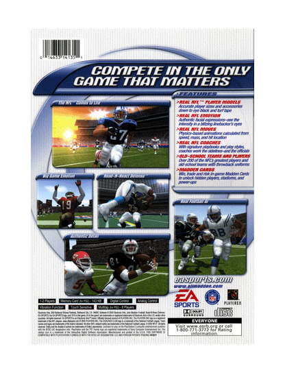 Madden 2001 (cib)