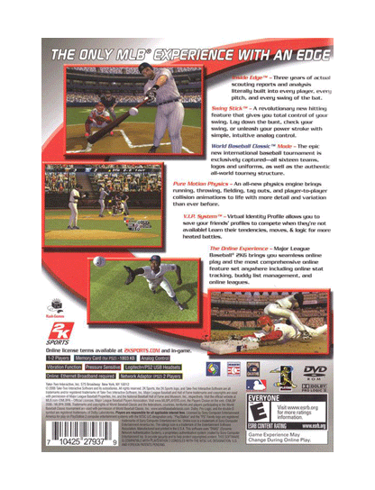 Major League Baseball 2K6 (cib)