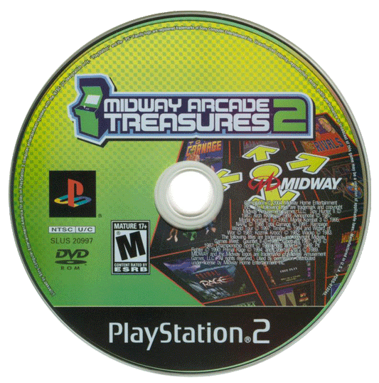 Midway Arcade Treasures 2 (disc)
