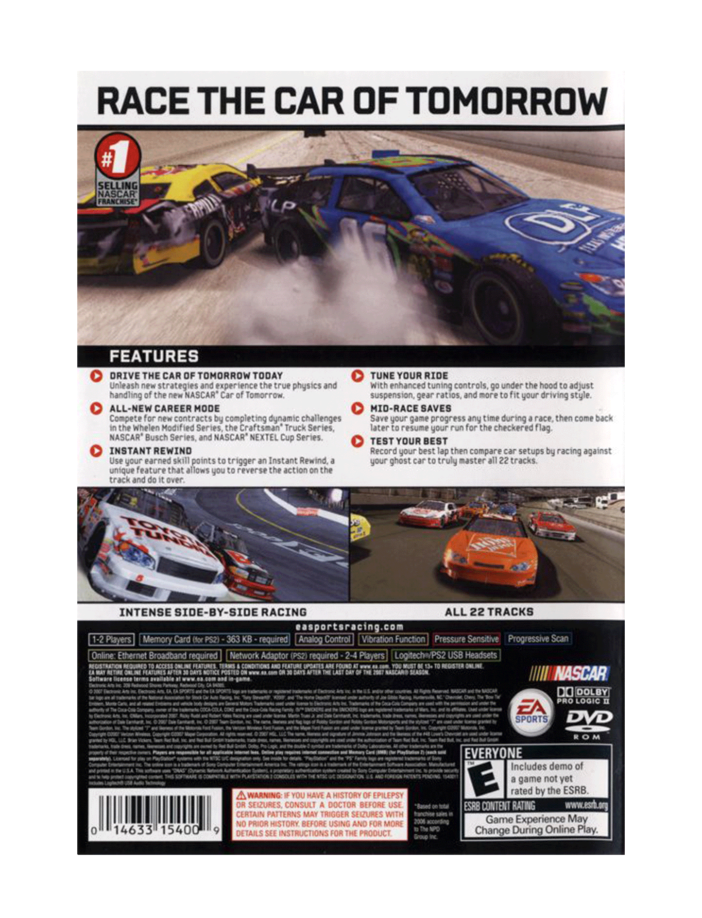 EA Sports Nascar 08 (cib)