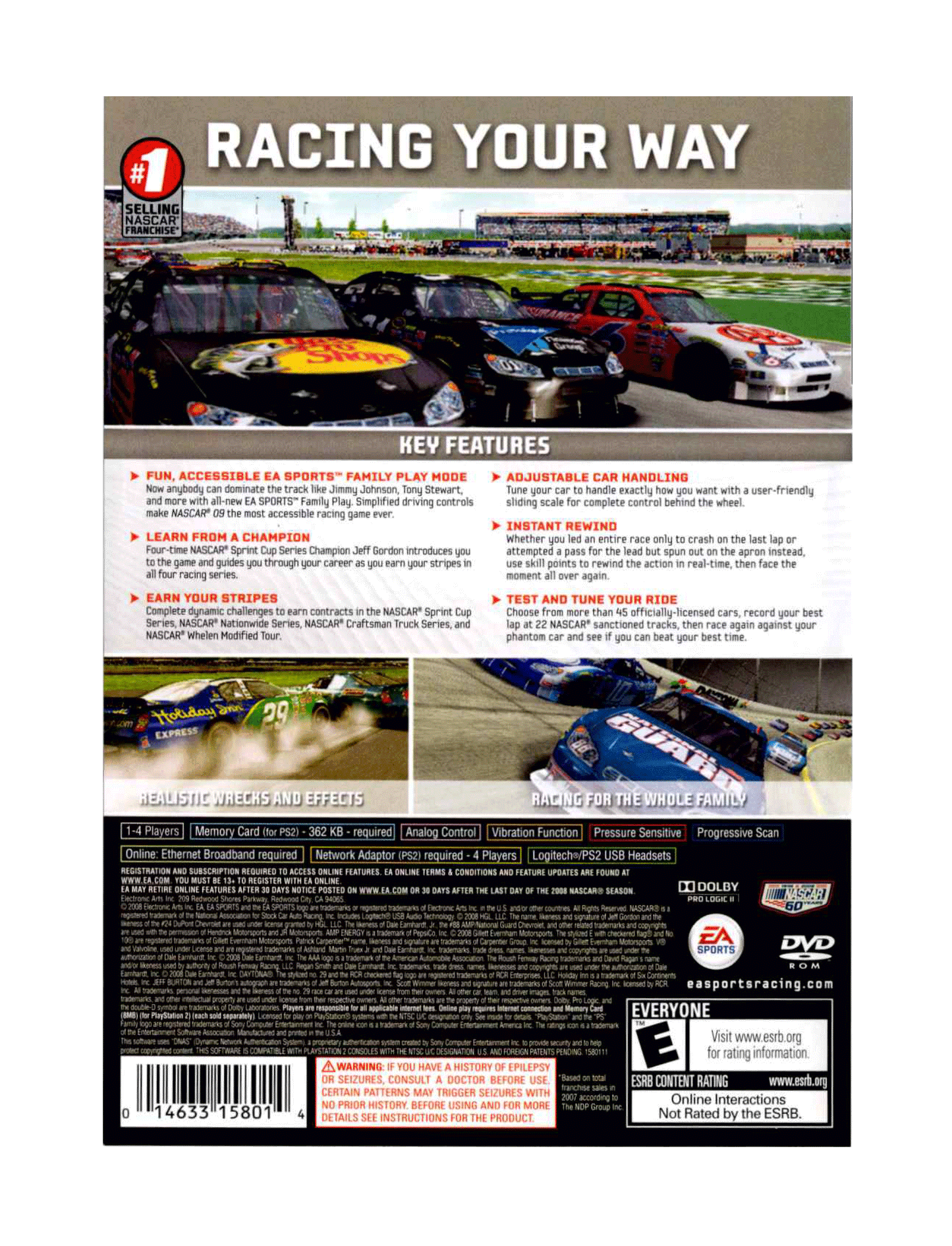 EA Sports Nascar 09 (cib)