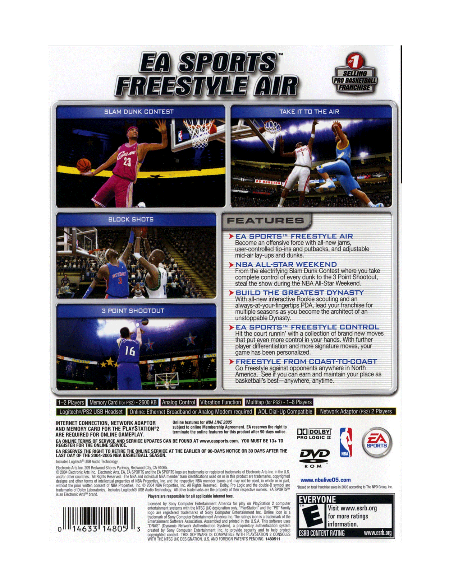 EA Sports NBA Live 2005 (cib)