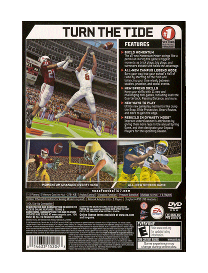EA Sports NCAA Football 2007 (cib)