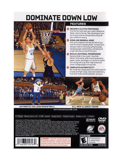 NCAA March Madness 2008 (cib)