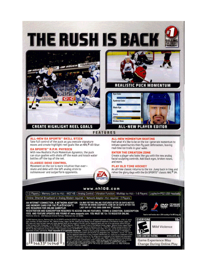 EA Sports NHL 06 (cib)