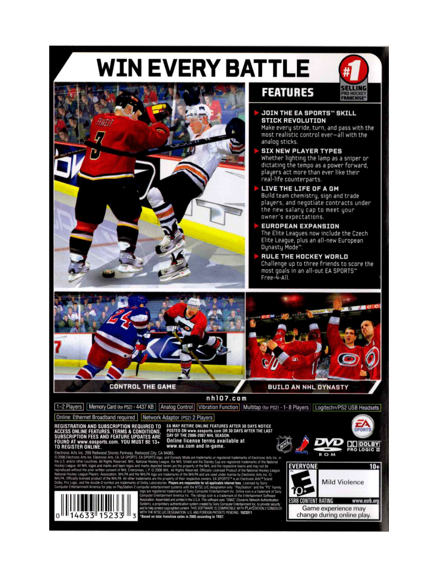EA Sports NHL 07 (cib)
