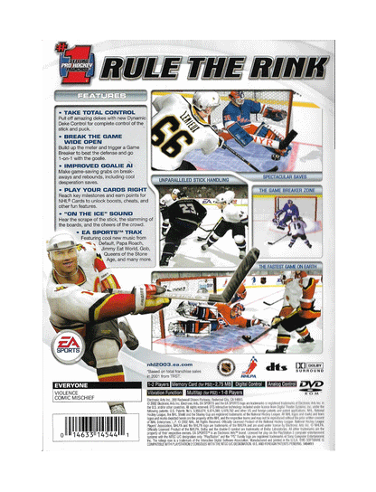 EA Sports NHL 2003 (cib)