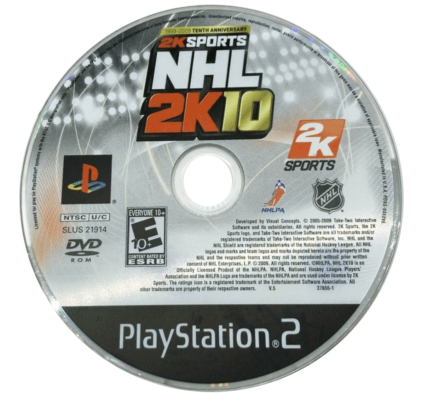 NHL 2K10 (disc)