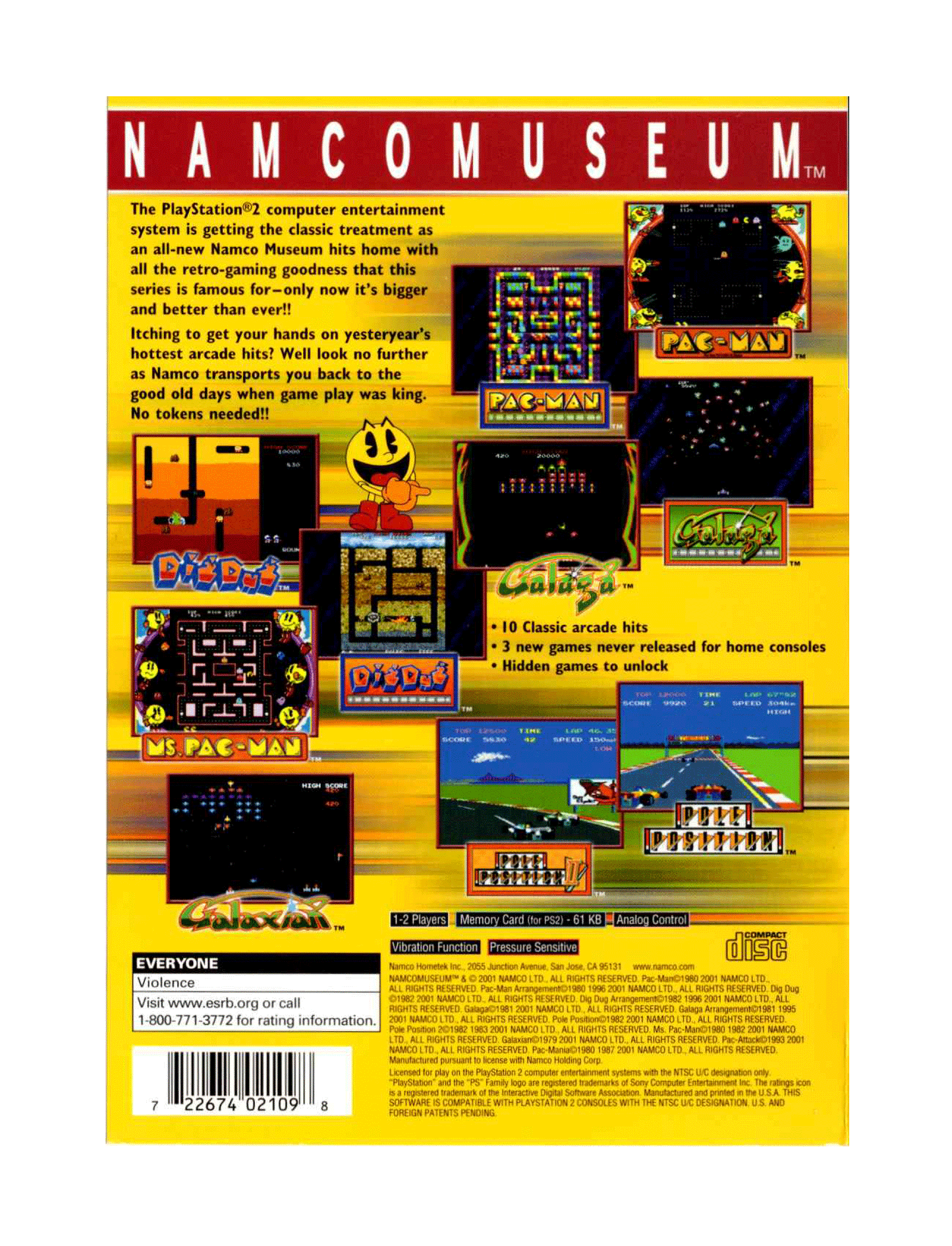 Namco Museum (cib)