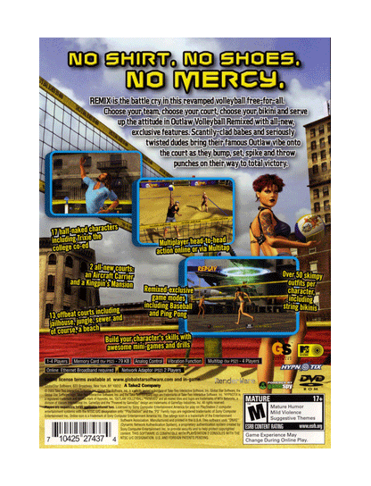 Outlaw Volleyball Remixed (cib)