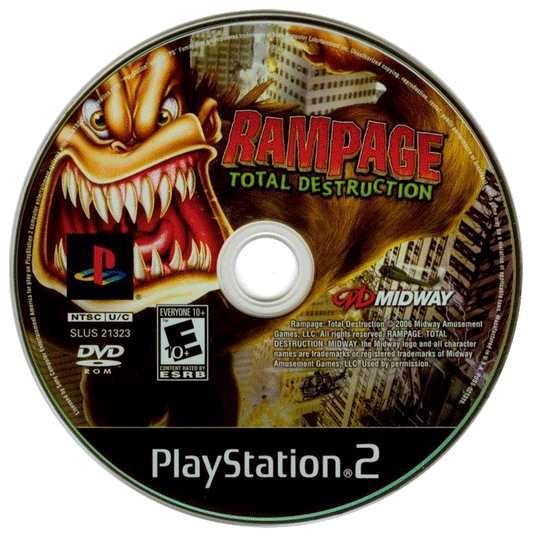 Rampage: Total Destruction (disc)