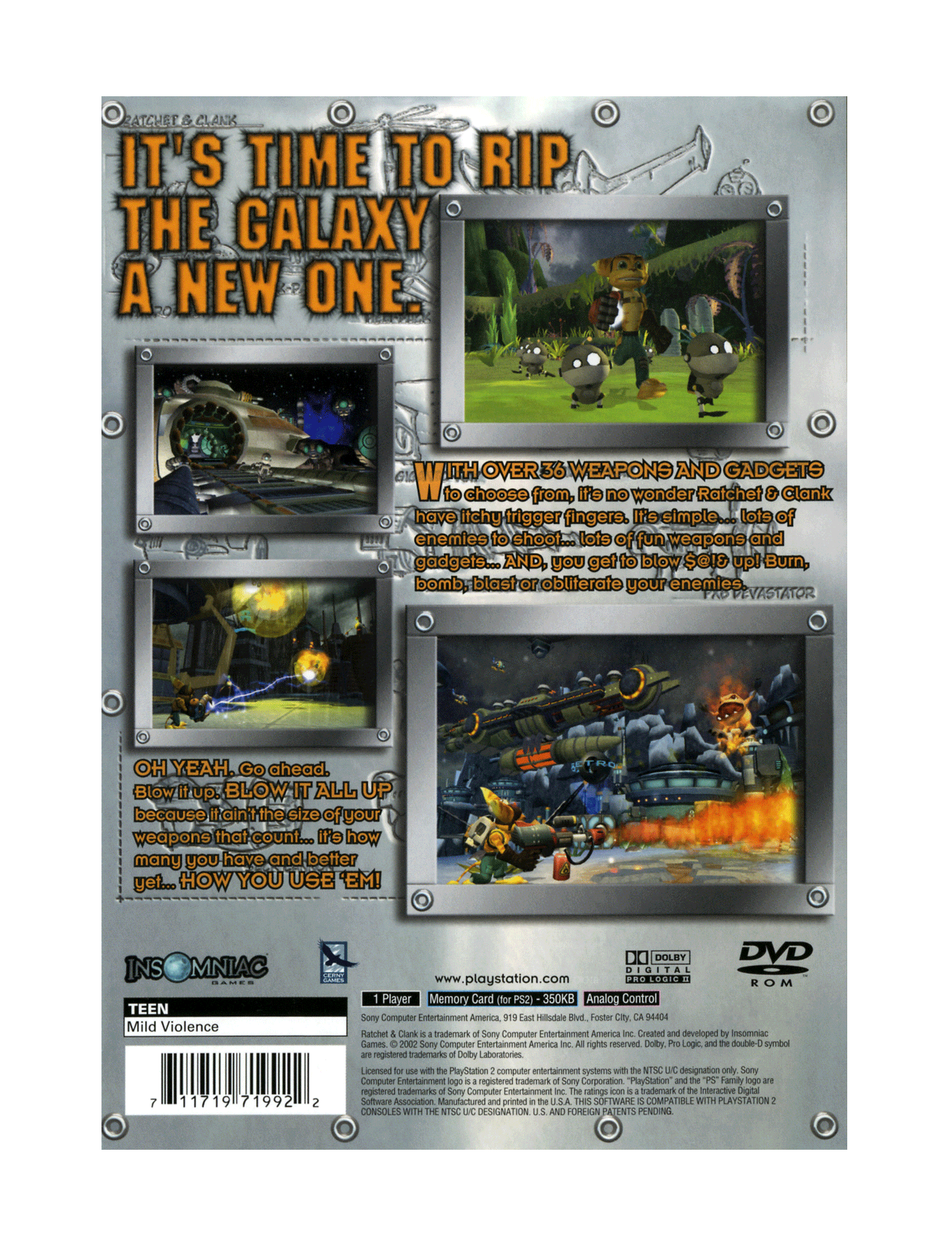 Ratchet & Clank (cib)