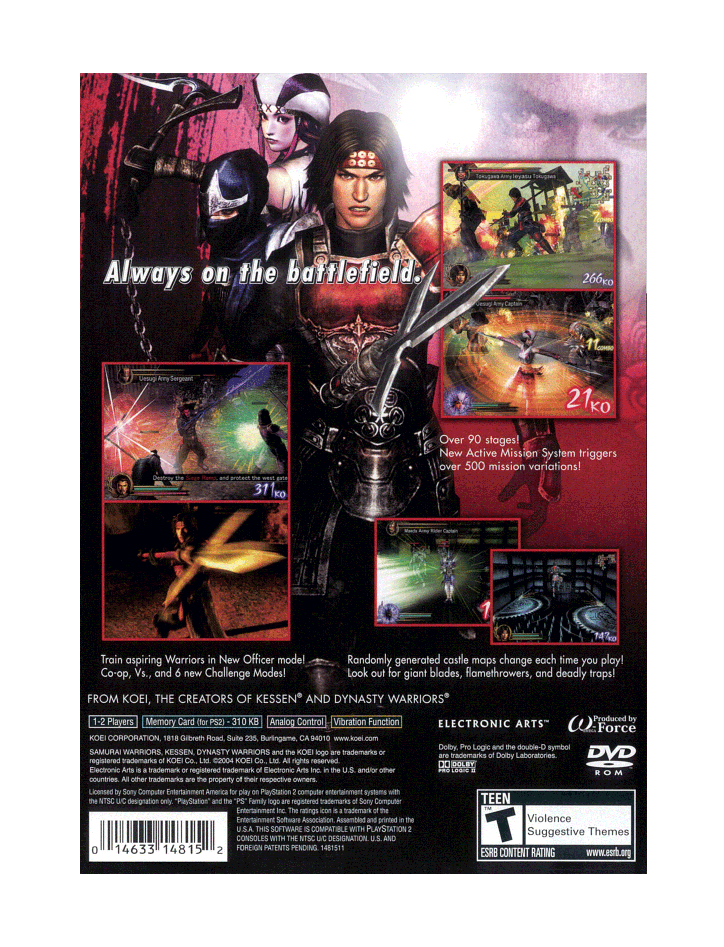 Samurai Warriors (cib)
