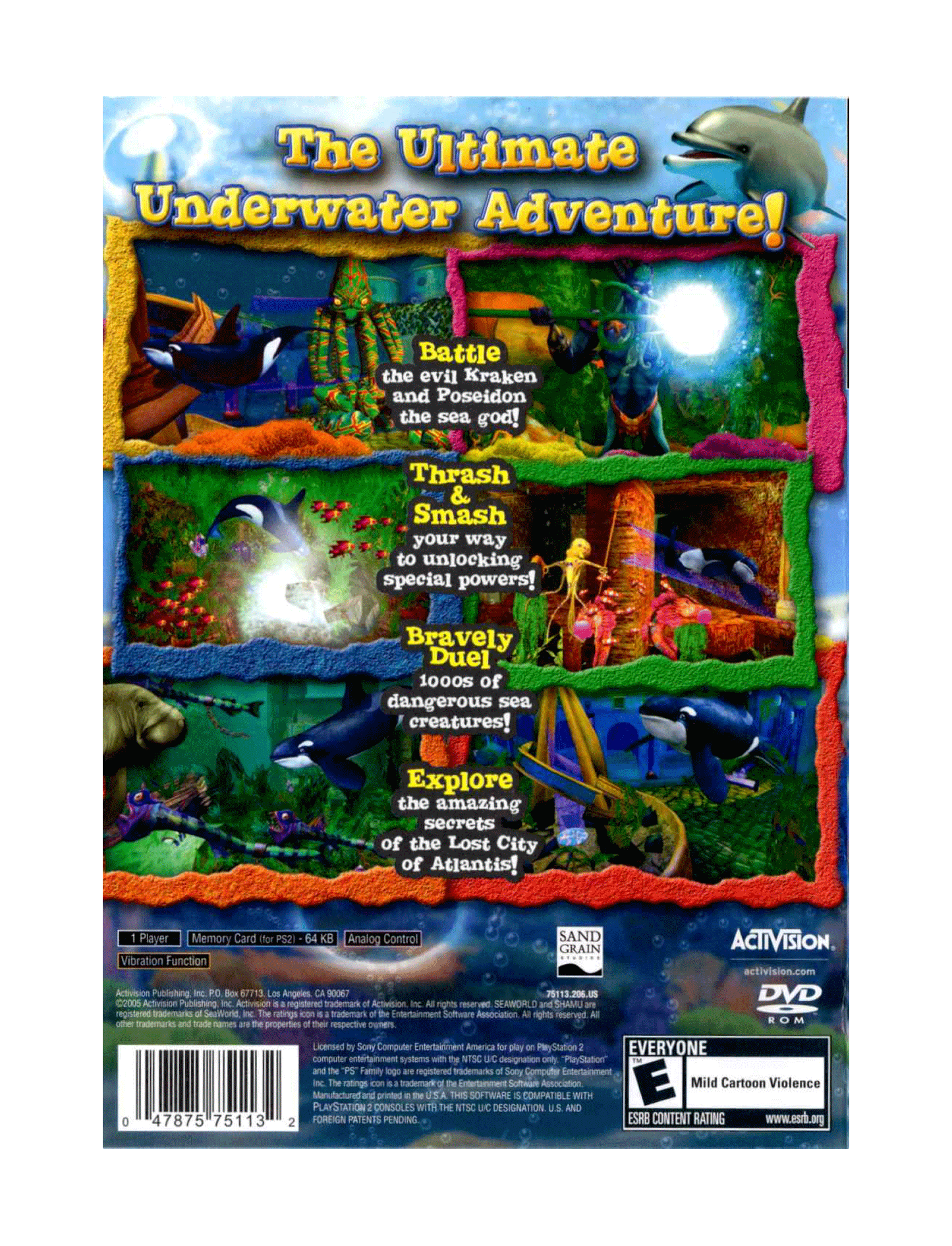 Shamu's Deep Sea Adventure (cib)