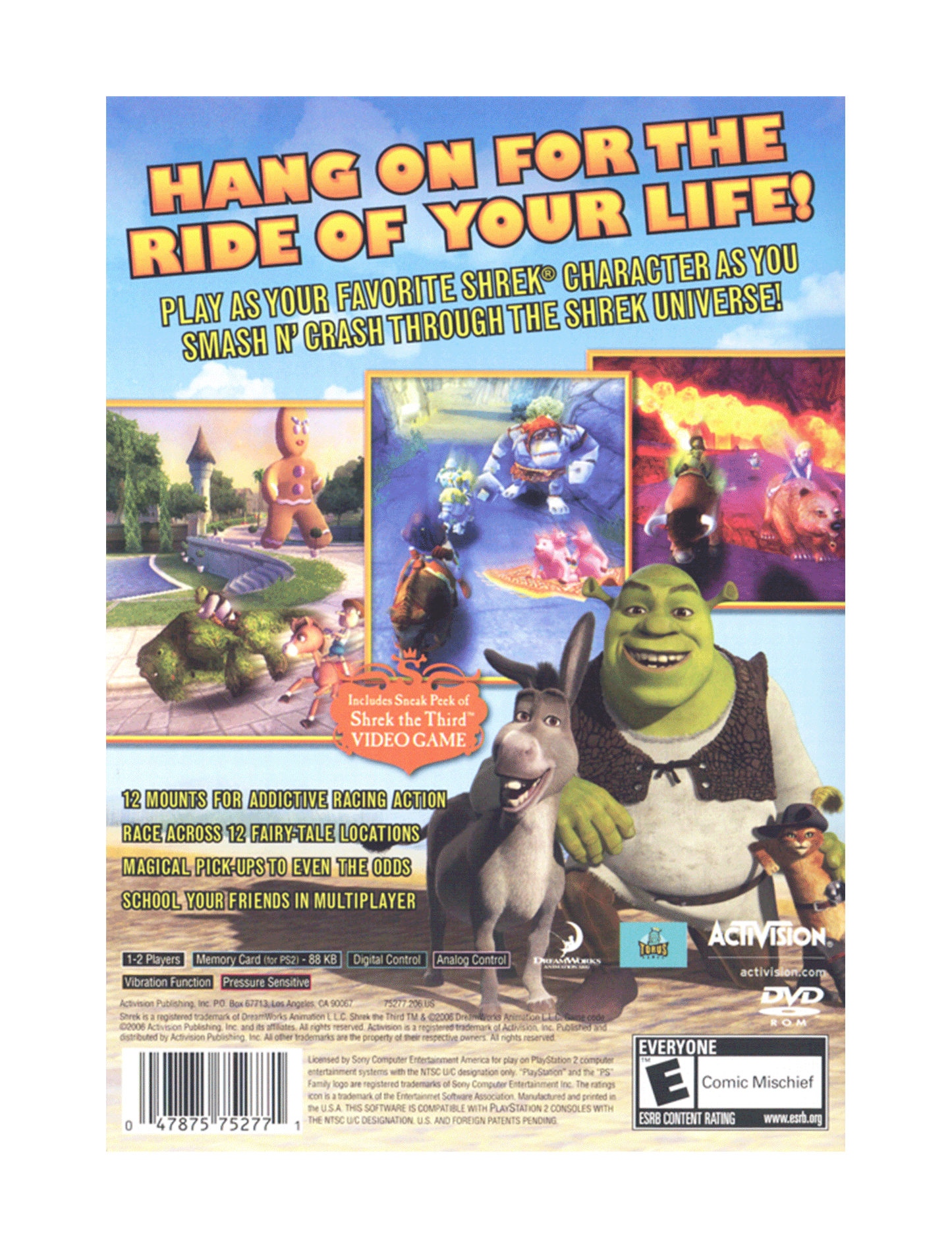 Shrek Smash n' Crash Racing (cib)