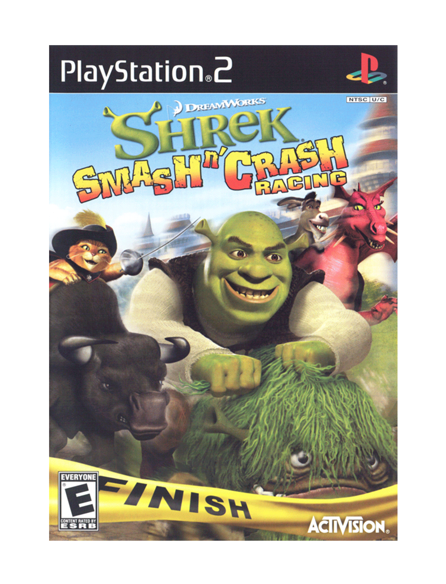 Shrek Smash n' Crash Racing (cib)