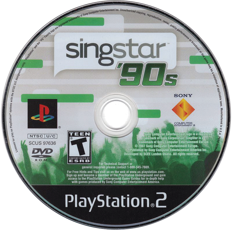 Singstar 90s (disc)