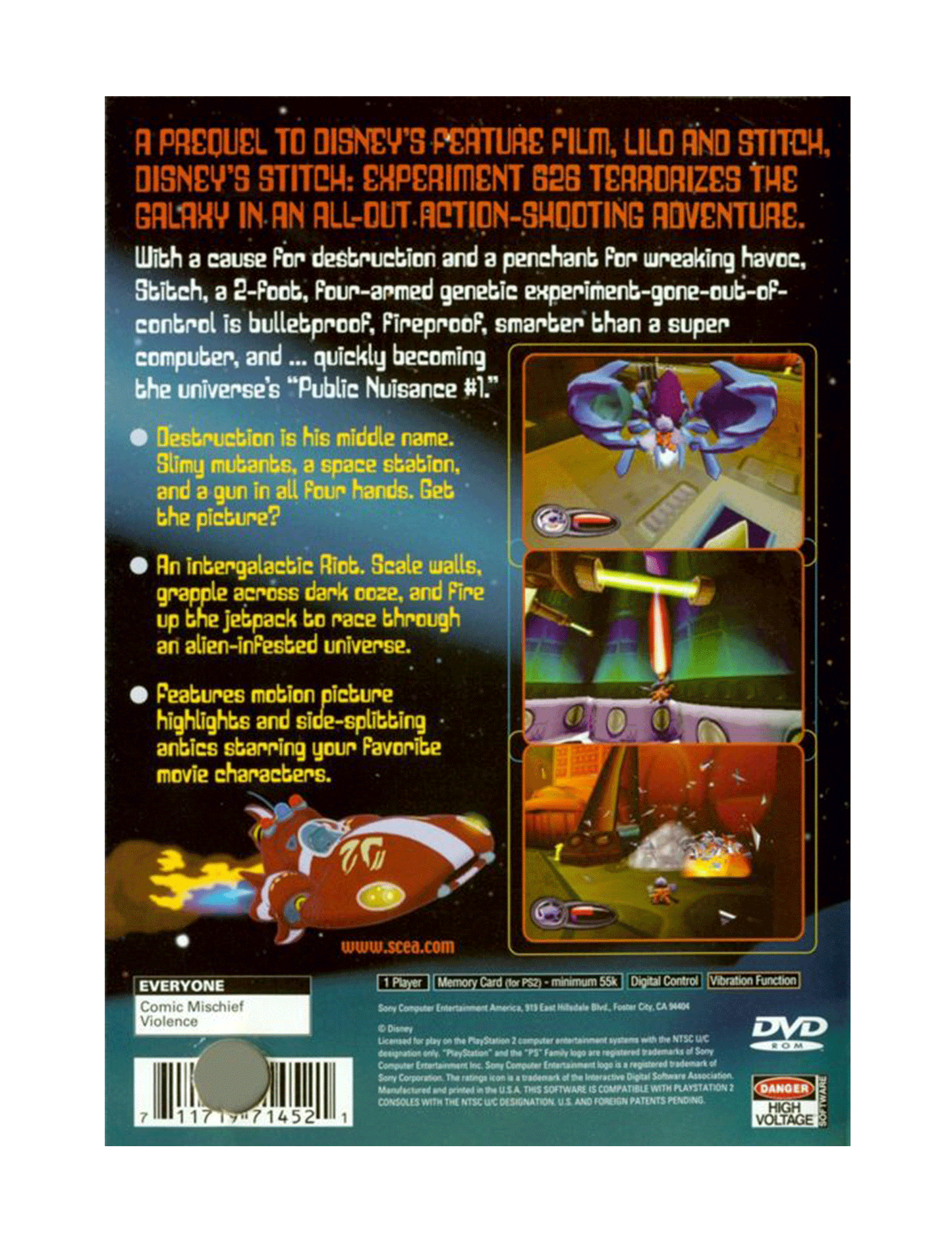 Stitch Experiment 626 (cib)