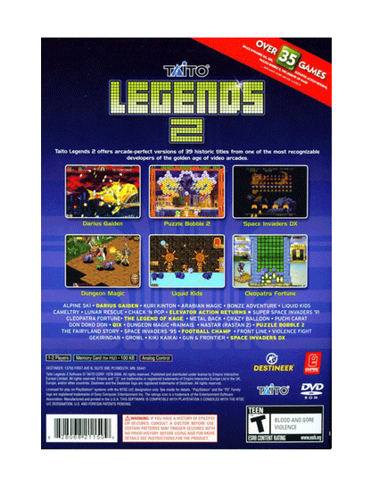 Taito Legends 2 (cib)