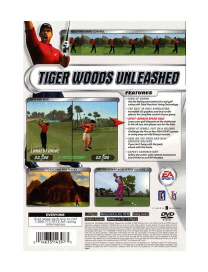 Tiger Woods PGA Tour 2002 (cib)