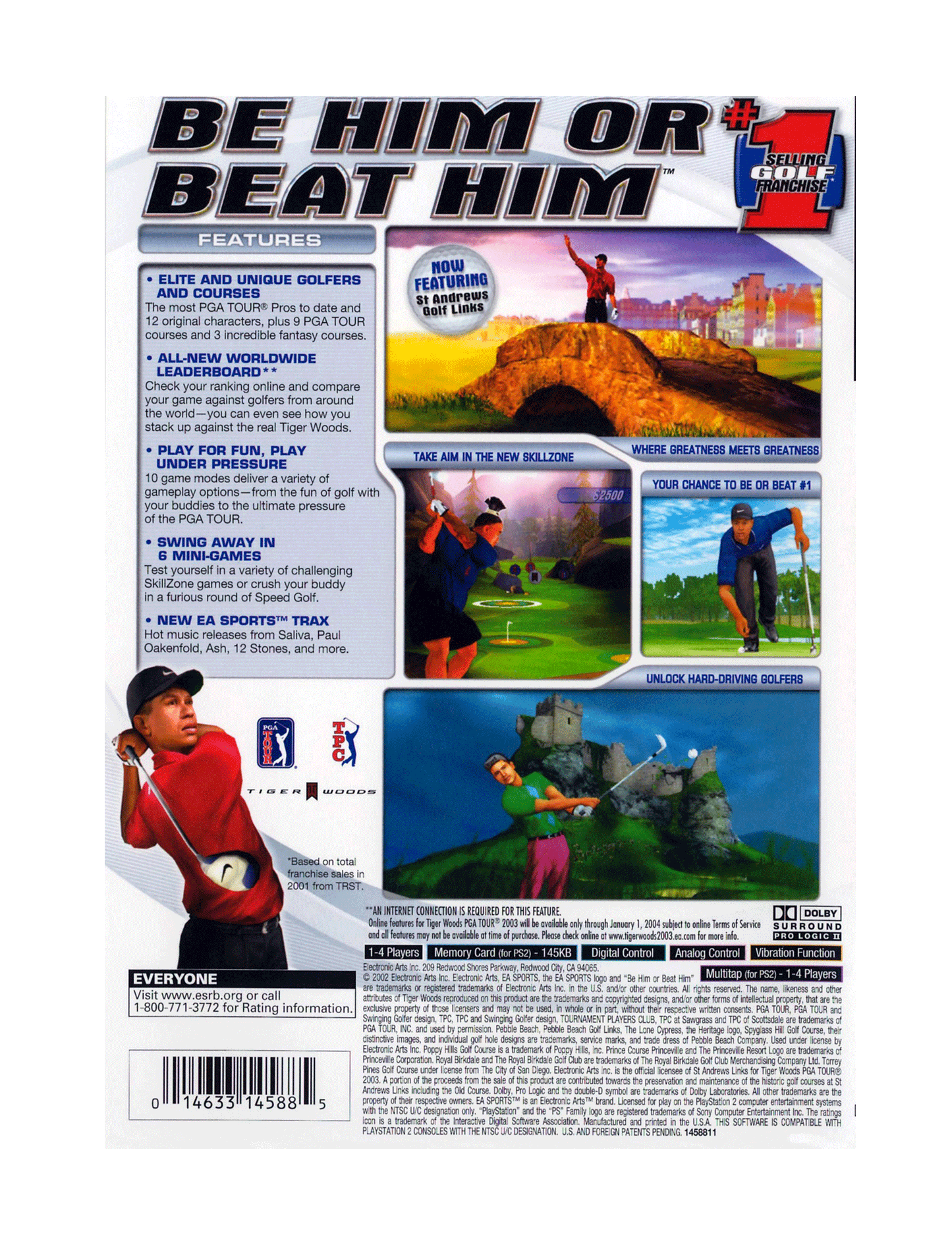 Tiger Woods PGA Tour 2003 (cib)
