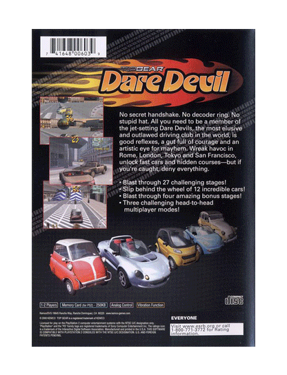 Top Gear Dare Devil (cib)