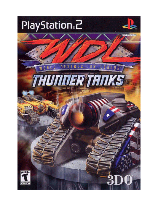 WDL World Destruction League Thunder Tanks (cib)