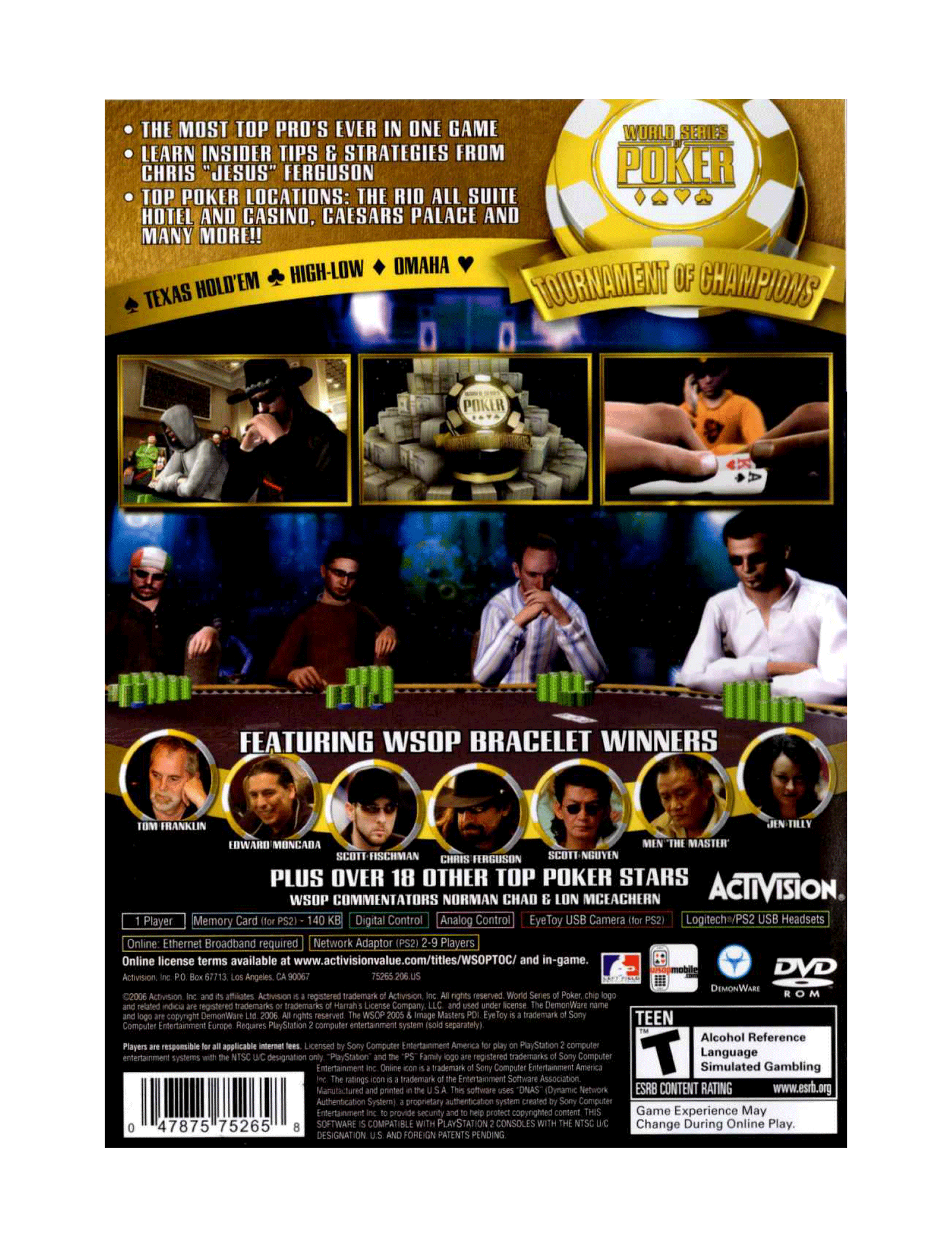 World Series of Poker Tournament of Champions 2007 Edition (cib)