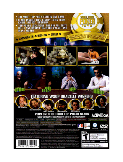World Series of Poker Tournament of Champions 2007 Edition (cib)