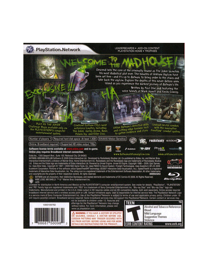 Batman Arkham Asylum (cib)