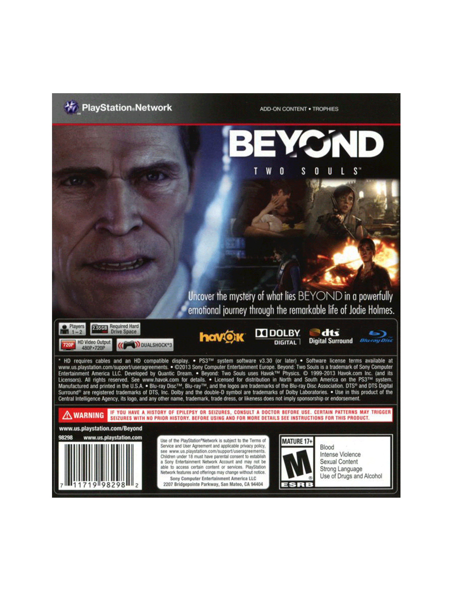 Beyond: Two Souls (cib)