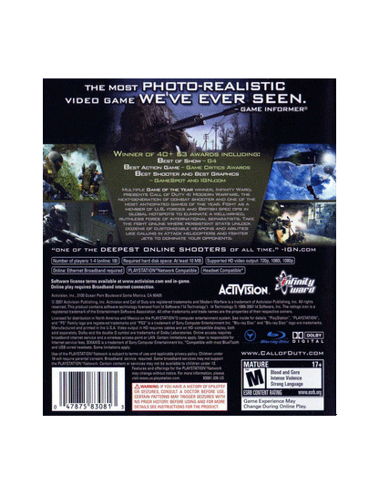 Call of Duty 4 Modern Warfare (cib)